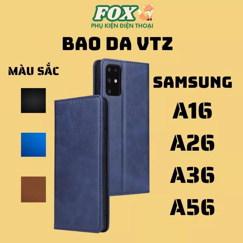 Bao da gập 2 mặt Samsung A16 A26 A36 A56 có ngăn đựng thẻ tiện lợi