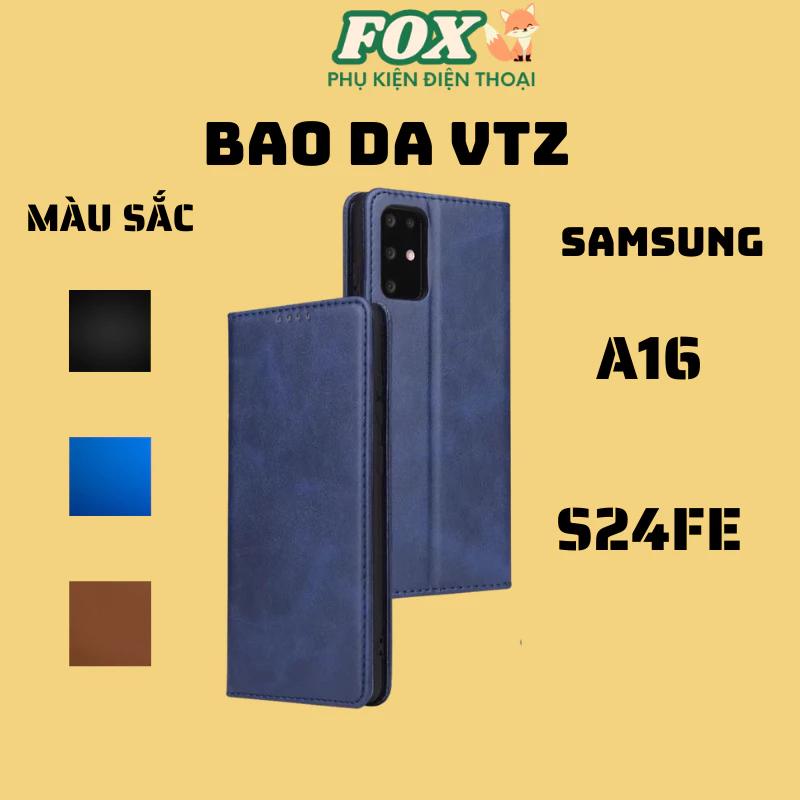 Bao da gập 2 mặt samsung a16 s24fe