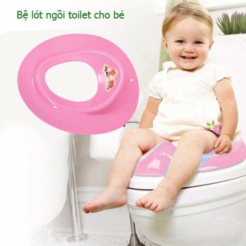 Bệ thu nhỏ bồn cầu giúp bé ngồi toilet an toàn no. 5438