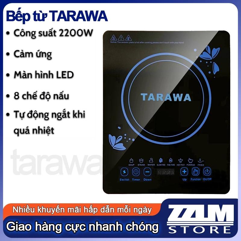 Bếp từ đơn TARAWA 2200W, bếp từ đơn 8 chế độ nấu nướng đa năng bảo hành 12 tháng