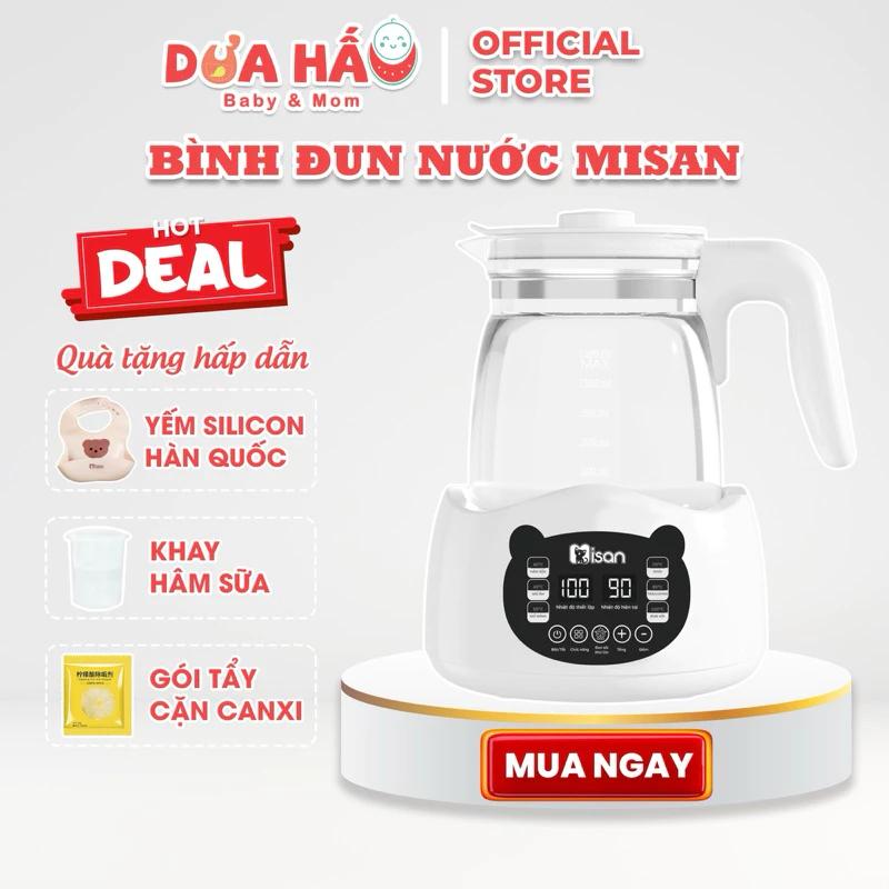 Bình Đun Nước Pha Sữa Misan, Máy Tiệt Trùng, Hâm Sữa Cho Bé Shop DuaHau Baby & Mom