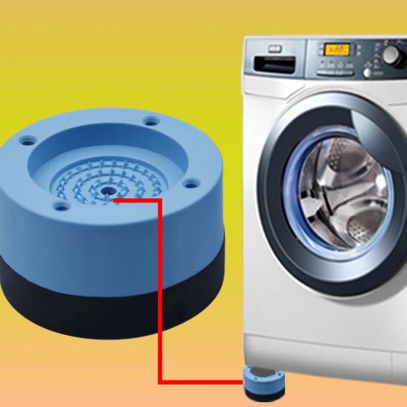 Bộ 4 miếng lót đế chân máy giặt chống trầy gạch, giảm tiếng ồn, chống rung, chống trượt - HỘP NHỎ