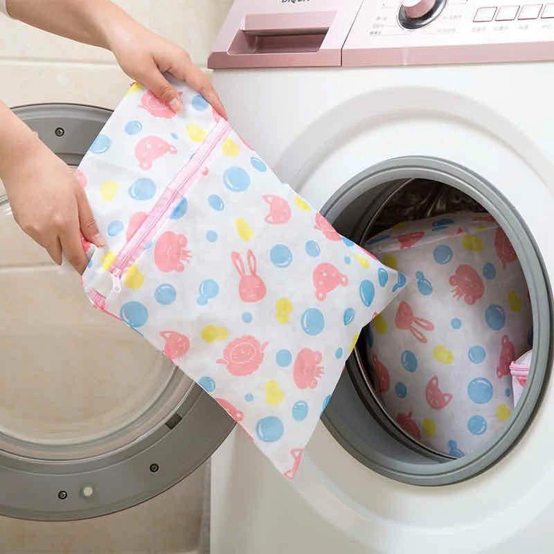 Bộ 5 Túi Giặt Bảo Quản quần áo trong máy giặt chống nhăn mất form - túi lưới giặt đựng đồ lót, chăn ga, sơ mi