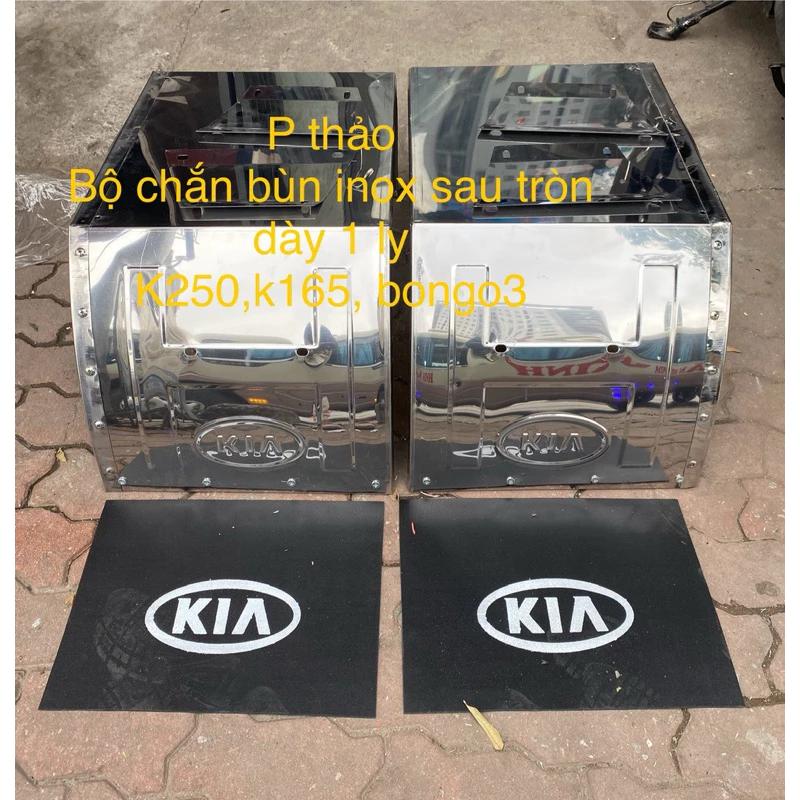 Bộ chắn bùn inox tròn sau kia 1ly k250 , k165 dập máy