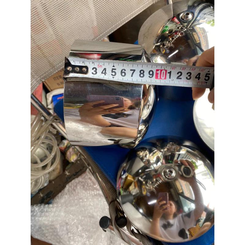 bộ chụp láp 4 bánh kia k200,k250, k165,k140,k3000, kia1t4 inox 304 dày bóng kèm chân bắt