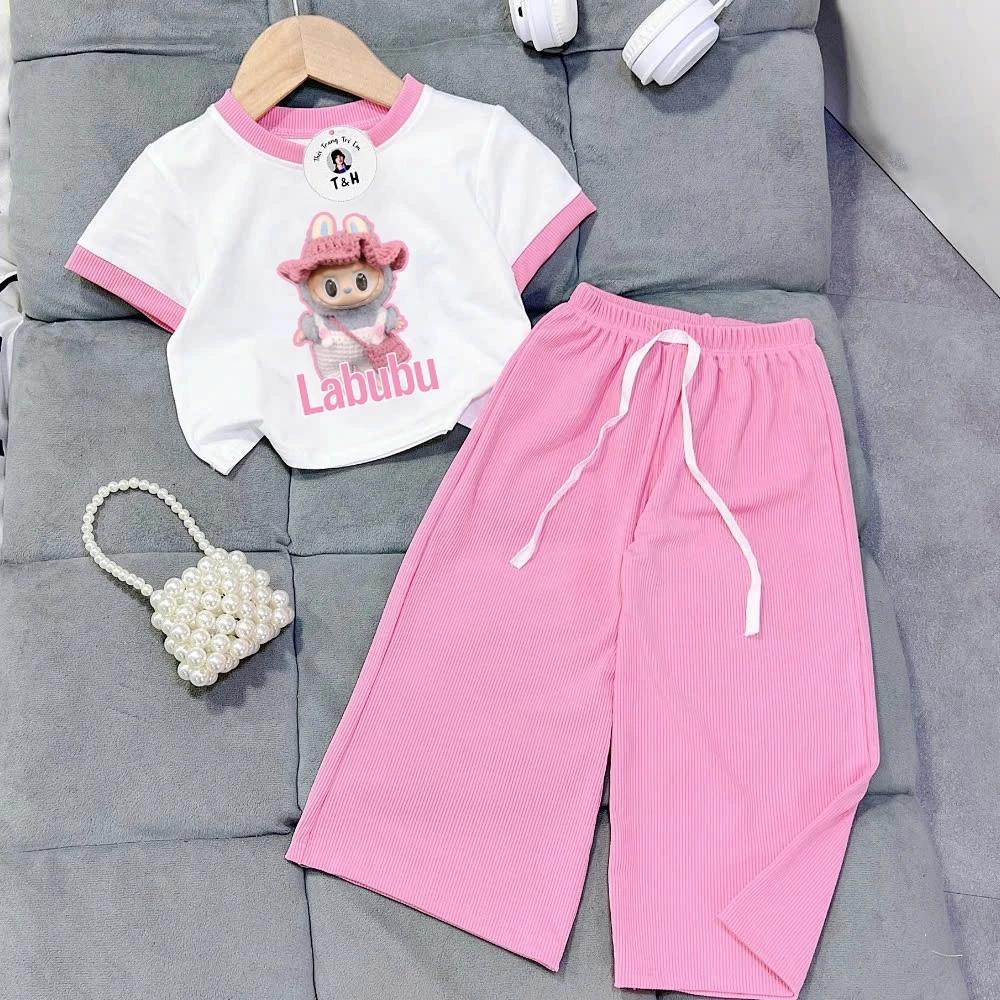 Bộ đồ bé gái in 8-40Kg HOT TREND chất vải dày mịn thoáng mát được các bé yêu thích BGM13