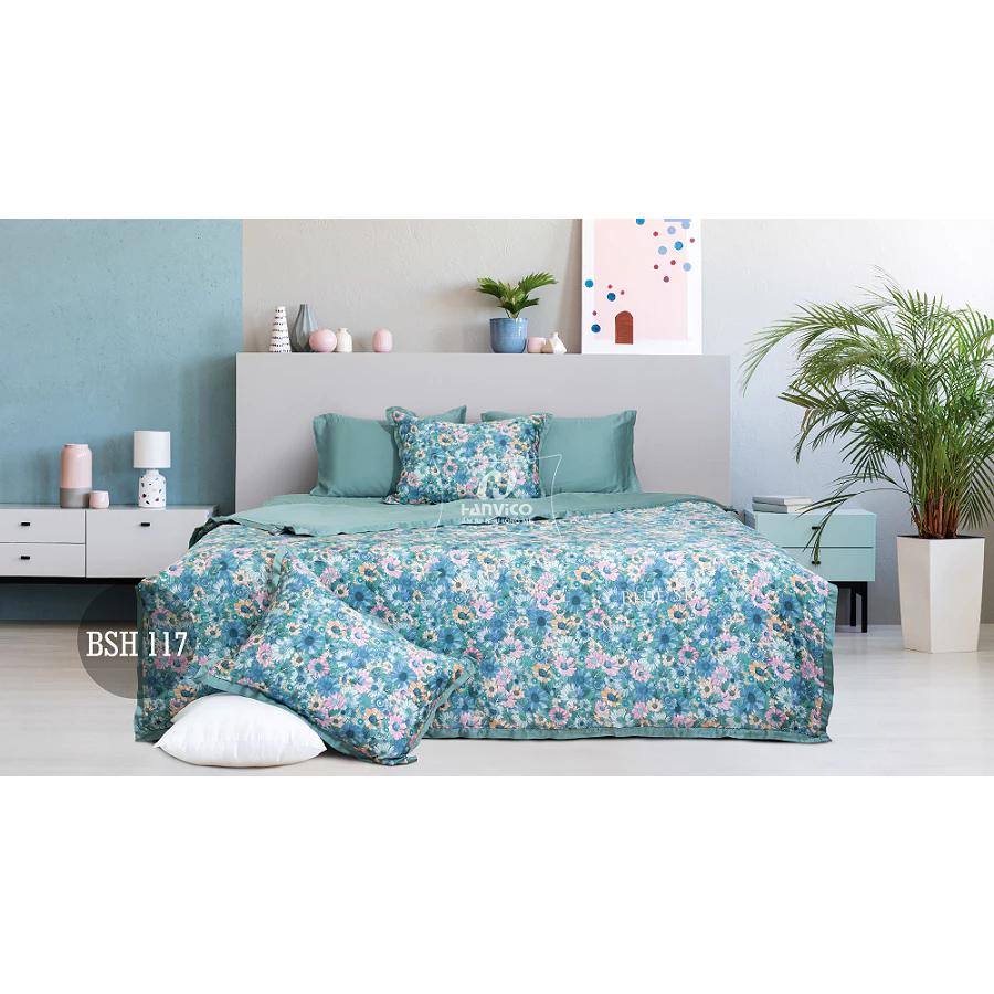 Bộ ga chun chần Hanvico Blue Sky BSH117