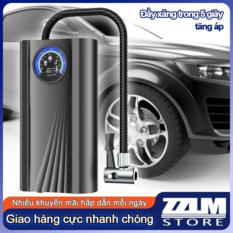 Bơm lốp ô tô, bơm hơi mini không dây di động, bơm đa năng thích hợp cho ô tô, xe máy, xe đạp, bóng
