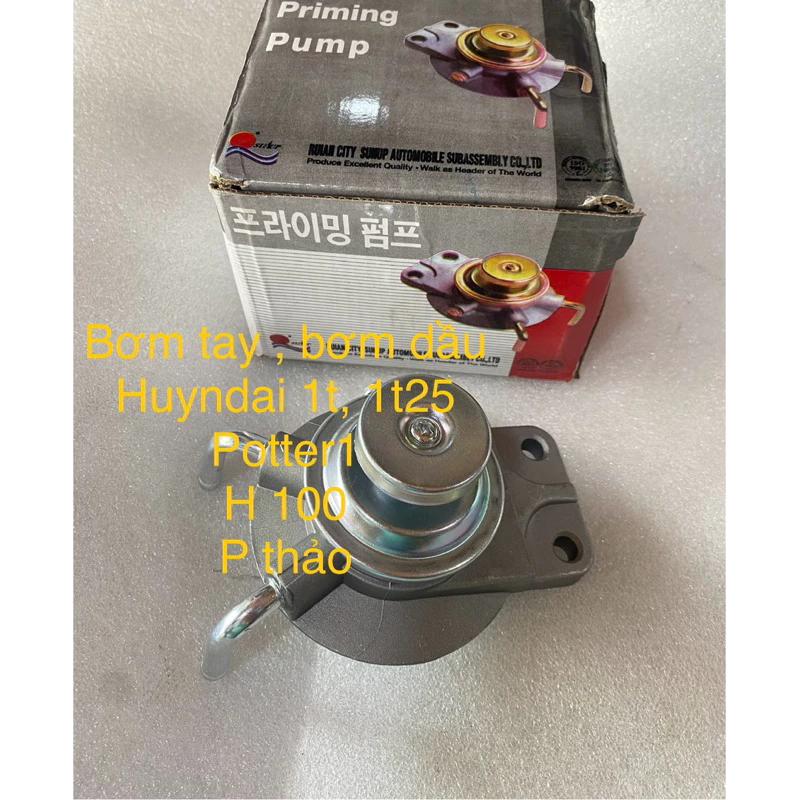 Bơm tay, bơm dầu hyun dai 1t; 1t25,h100,poter 1 đời từ 97,98,99,2000 đến 2004