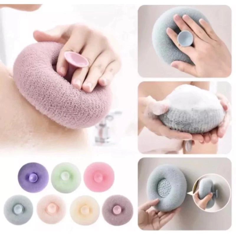 Bông Tắm Tẩy Tế Bào Chết Tròn Cao Cấp - Bông Tắm Tạo Bọt Siêu Mềm Kì Cọ Gét Tẩy Da Chết [61-62]