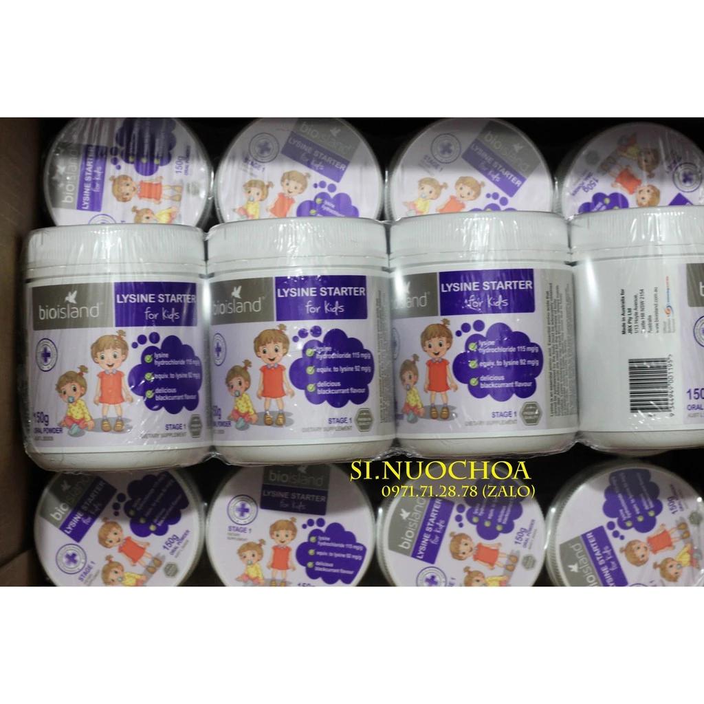 Bột Tăng Chiều Cao Bioisland Lysine 150g