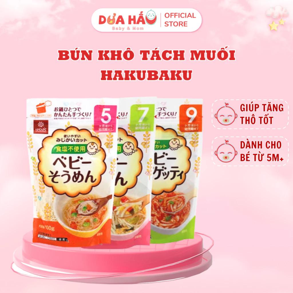 Bún Khô Hakubaku Nhật Bản Giúp Bé Ăn Ngon Tăng Thô Tốt
