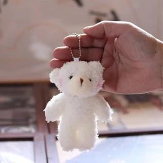 Búp bê gấu nhồi bông mini cute làm móc khoá, gắn balo, làm quà tặng độc đáo và ý nghĩa tặng bạn bè người thân