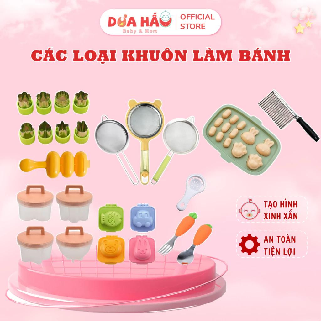 Các Loại Khuôn Làm Bánh Cho Bé Ăn Dặm Món Phụ
