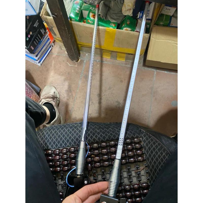 cặp ăng ten nháy 36 kiểu 70cm 12v 24v chống nước, hiệu ứng cực dẹp tao sự cảnh báo tốt 1cái hoặc1 cặp