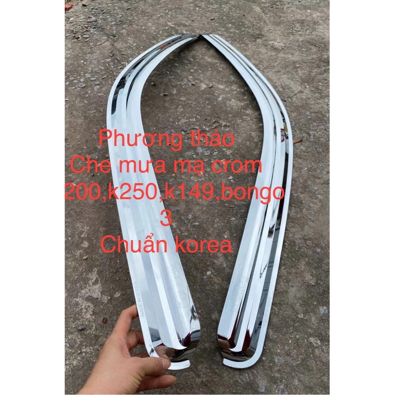 cặp vè che mưa mạ crom k200,k250, bongo3,k149 xịn korea sáng bóng dẻo dai