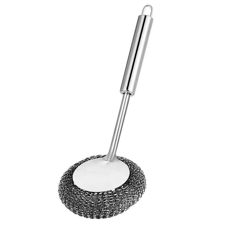 Cây Cọ Rửa Đáy Nồi Bằng Cước HM10 , Chén Bát, Xoong Nồi, Bếp Ăn Cán Dài - Dụng Cụ Cọ Rửa Đồ Dùng Nhà Bếp Đa Năng