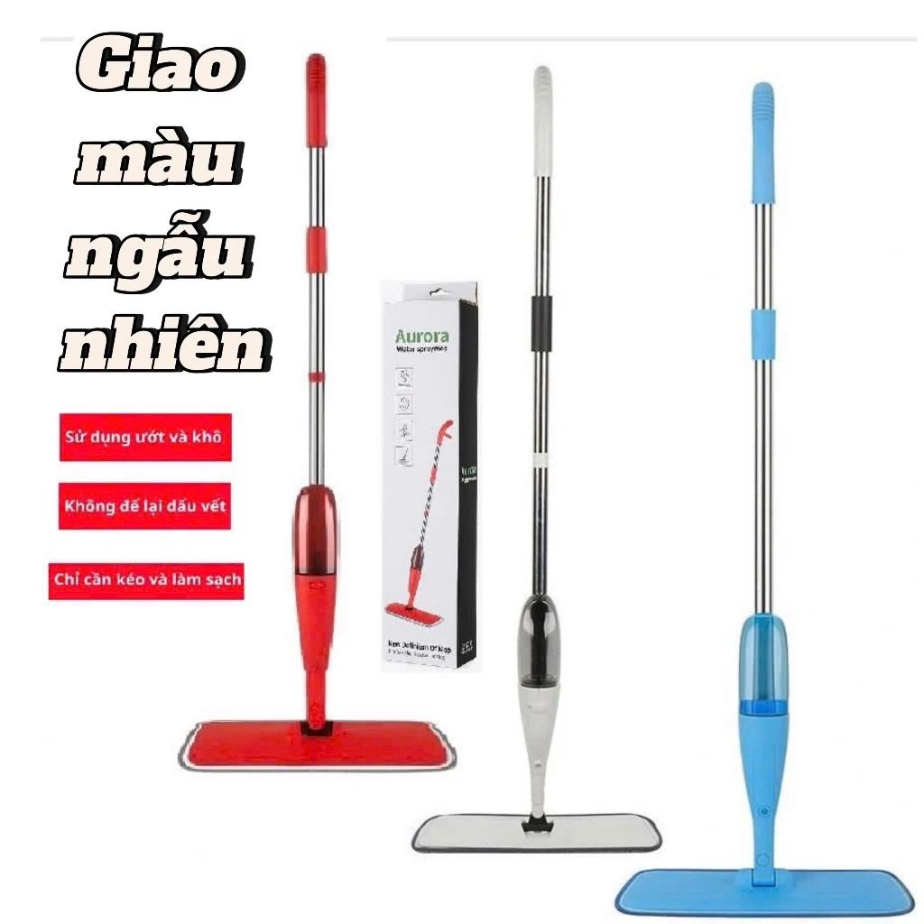 Cây lau nhà phun sương có bình xịt SPRAYMOP, đầu xoay 360 độ thông minh