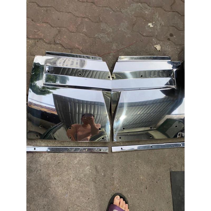 chắn bùn inox trước ( cả đôi ) kia k165,k140,k3000,kia1t4 loại đẹp