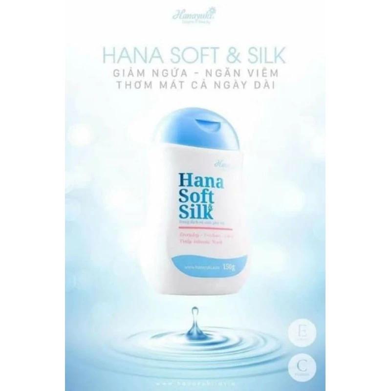 [CHÍNH HÃNG] Dung Dịch Vệ Sinh Phụ Nữ Hana Soft & Silk HỒNG THƠM KHÍT KHÀNG KHUẨN