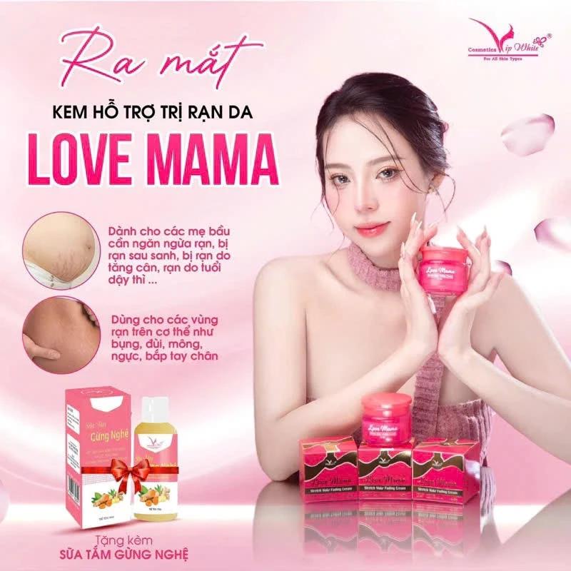 [Chính Hãng] Kem Rạn Da Love Mama Tặng Kèm Sữa Tắm Gừng Nghệ Rạn Lâu Năm,Giải pháp cho Mẹ bỉm, Mẹ bầu