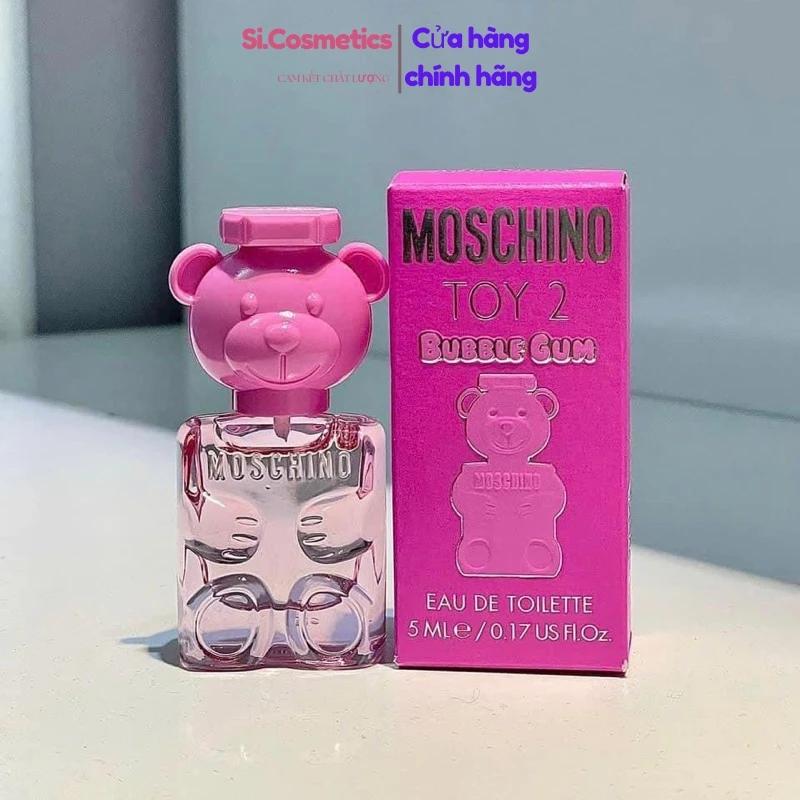 (Chính hãng) Nước hoa mini nữ Moschino Toy 2 Bubble Gum EDT 5ml