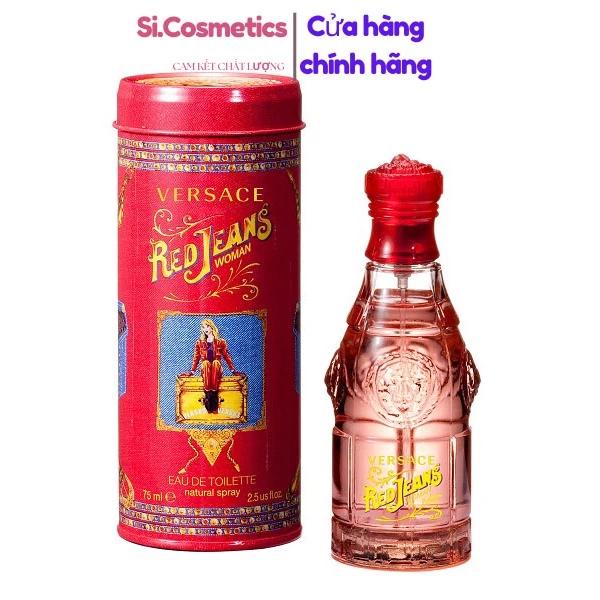 (Chính hãng) Nước hoa nữ Versace Red Jeans EDT 75ml