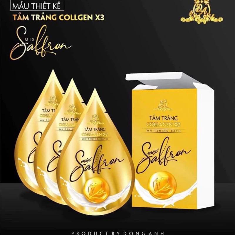 [Chính hãng] Tắm trắng Mix Saffron Collagen X3 Luxury - Tắm trắng Collagen X3 - Mỹ Phẩm Đông Anh