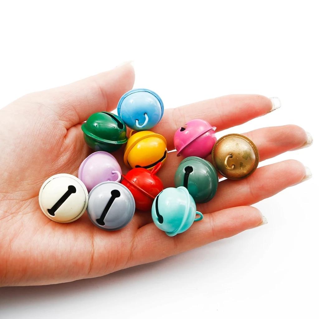 Chuông luc lạc charm làm vòng tay handmade, gắn vòng cổ thú cưng, trang trí decor giáng sinh, lễ hội DIY