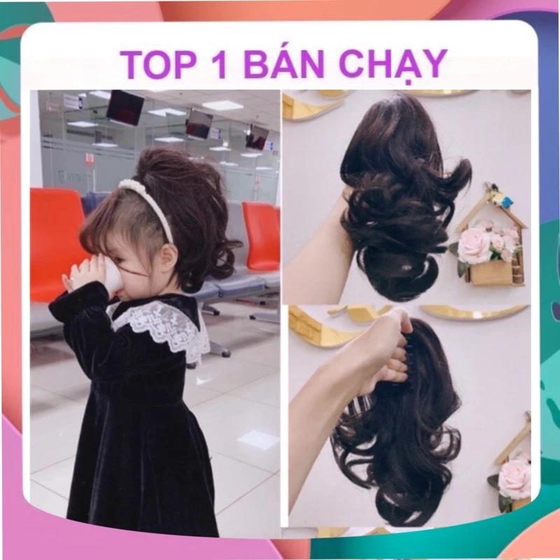 ?CLIP THẬT?TÓC NGOẠM XOĂN CHO BÉ HÀNG LOẠI 1 TƠ HÀN QUỐC