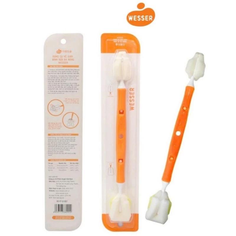 Cọ rửa bình sữa wesser dành cho bình cổ hẹp và cổ rộng
