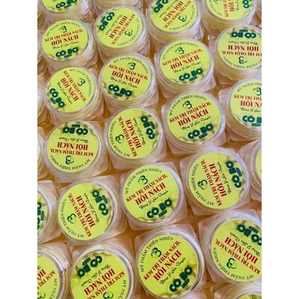 Combo 100 kem loại bỏ thâm nách hôi nách Cô Bơ loại 8gr