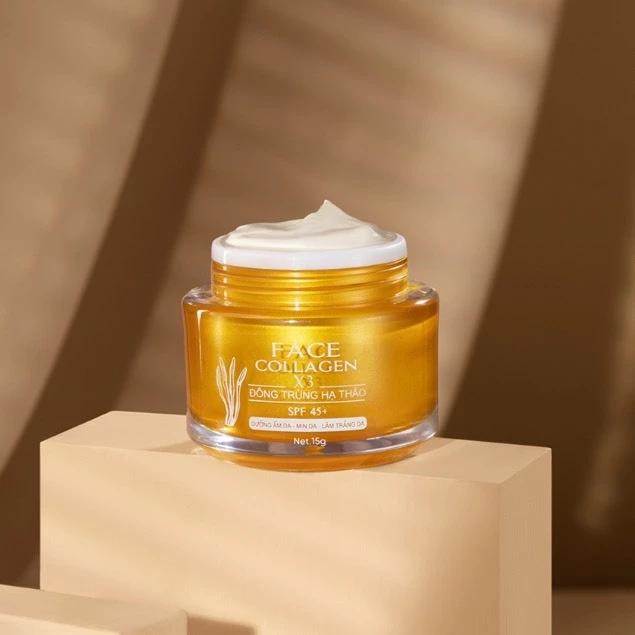 Combo 2 Kem face Collagen X3 Chính Hãng - Kem Face Đông Anh giúp mịn sáng da mờ thâm nám