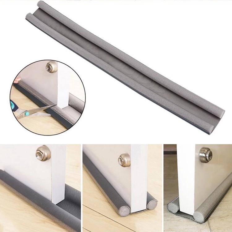 Combo 2 Thanh xốp chắn khe cách nhiệt, cửa chống bụi, chống ồn, chống thoát hơi máy lạnh, chống côn trùng