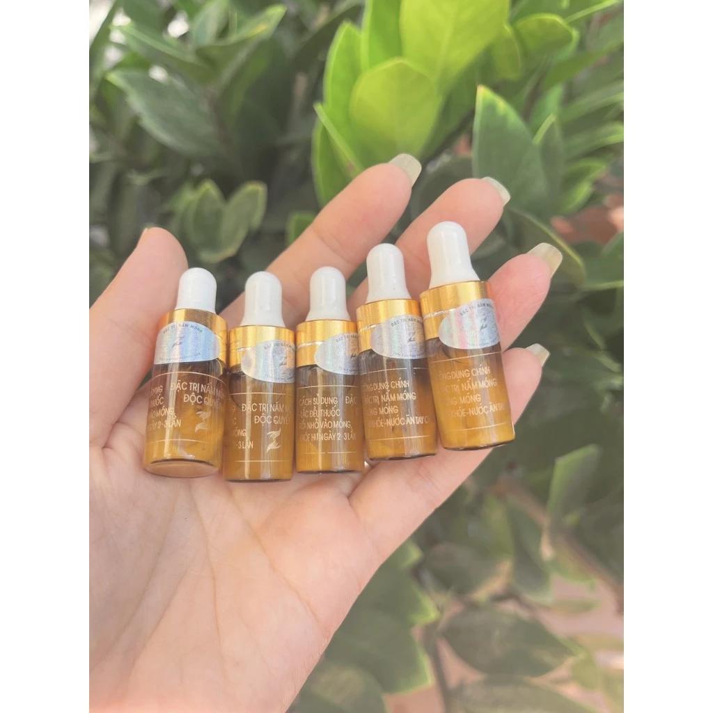 Combo 5 Lọ Serum Đánh Bay Nấm Móng, Bọng Móng, Hư Khóe, Nước Ăn Tay Chân, Phục Hồi Móng Hư Tổn