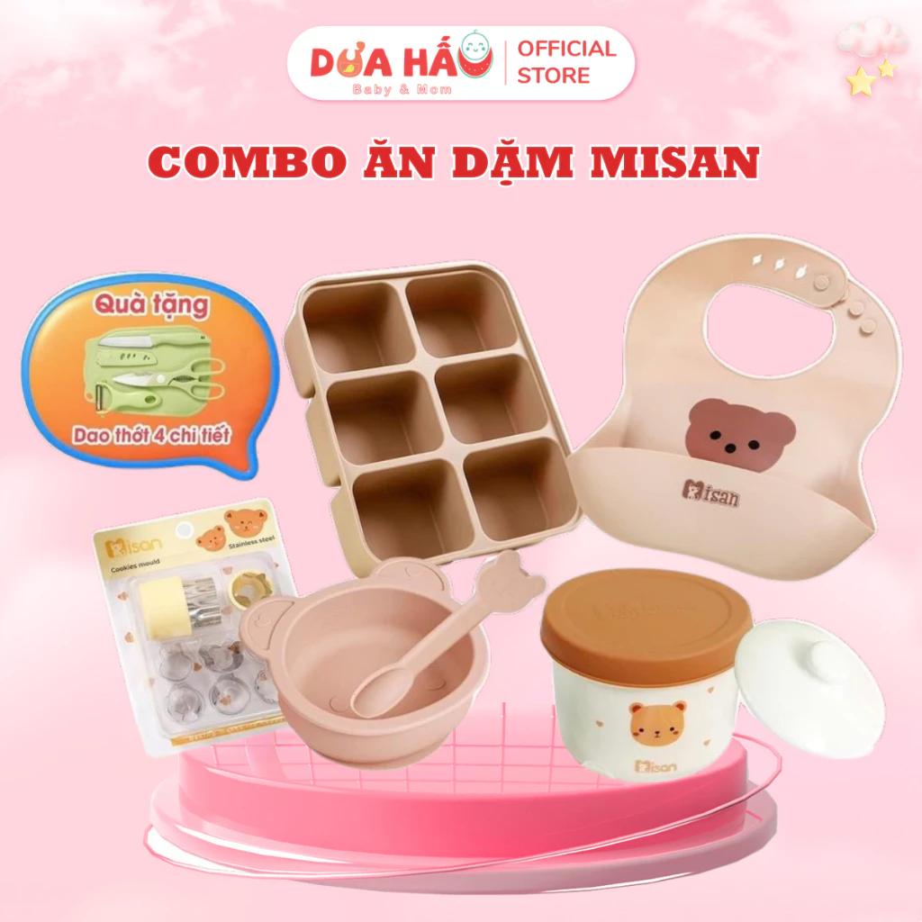Combo Ăn Dặm Cơ Bản Misan Tiết Kiệm & Tiện Lợi Cho Bé Shop DuaHau Baby & Mom