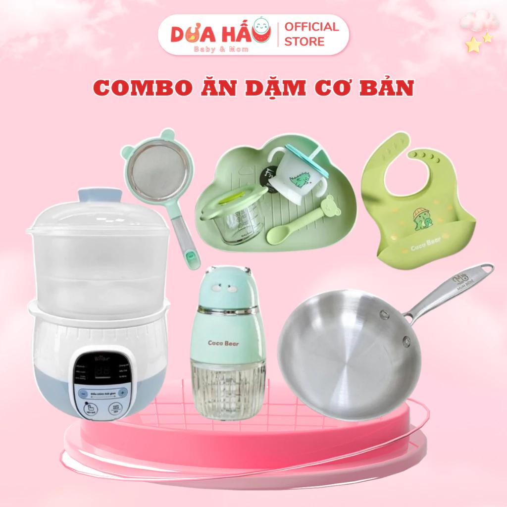 Combo Ăn Dặm Cơ Bản Thế Hệ Mới Cho Bé, Tiết Kiệm, Tiện Lợi & An Toàn Shop DuaHau Baby & Mom