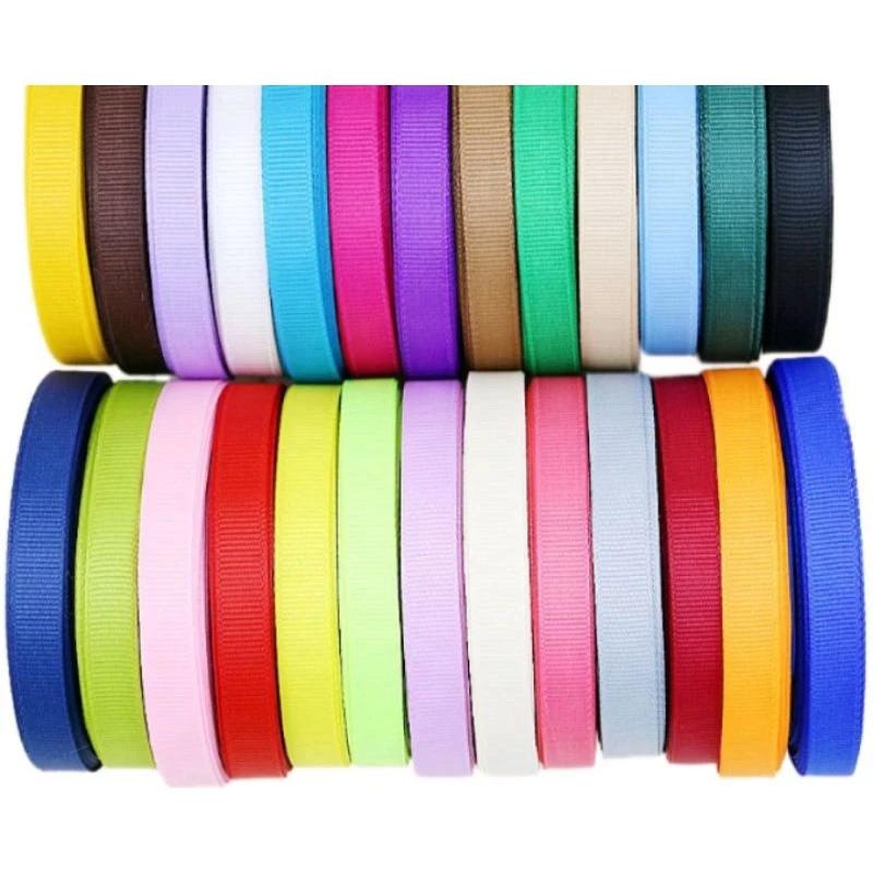 Cuộn dây ruy băng gân bản 1cm (91 mét) gói quà, trang trí tiệc,đồ handmade nhiều màu sắc