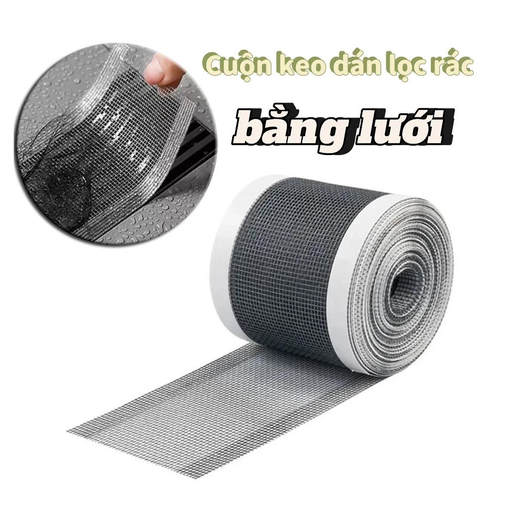 Cuộn Lưới Lọc Rác Bồn Rửa Chén Ngăn Chặn Tóc Rơi Cống Thoát Nước Nhà Tắm Chống Tắt Nghẽn