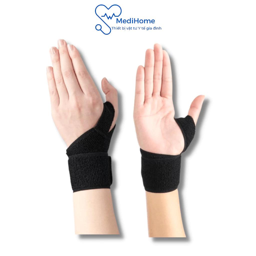 Đai cố định cổ tay Bonbone Wrist Bandage giữ khớp cổ tay và bàn tay chắc chắn tránh bị lật - MediHome