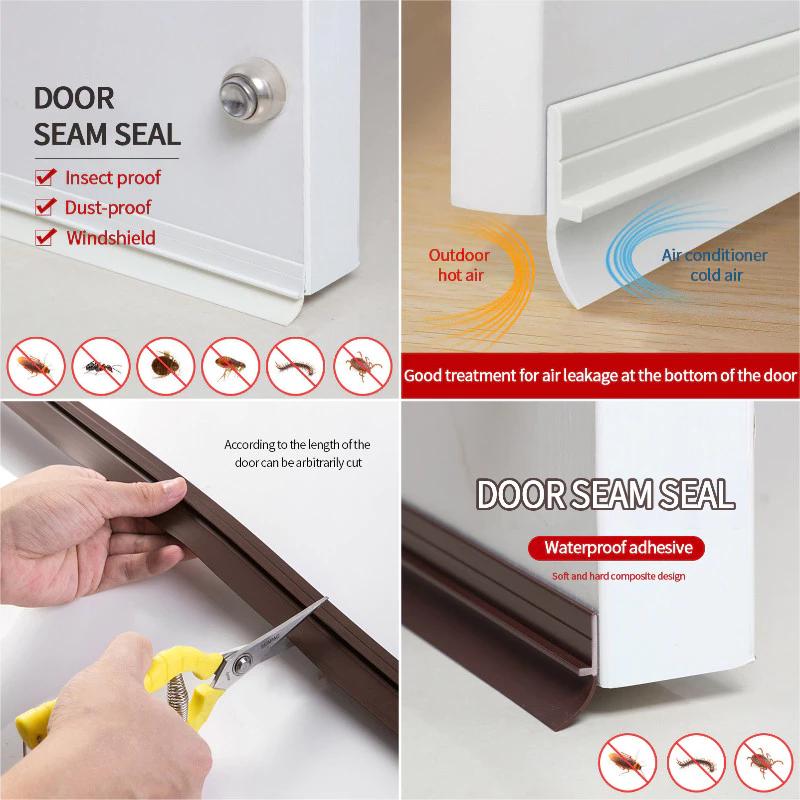 Dải cửa Hosehold Đường may Dải chống gió đa chức năng Thanh cửa sổ cách âm
