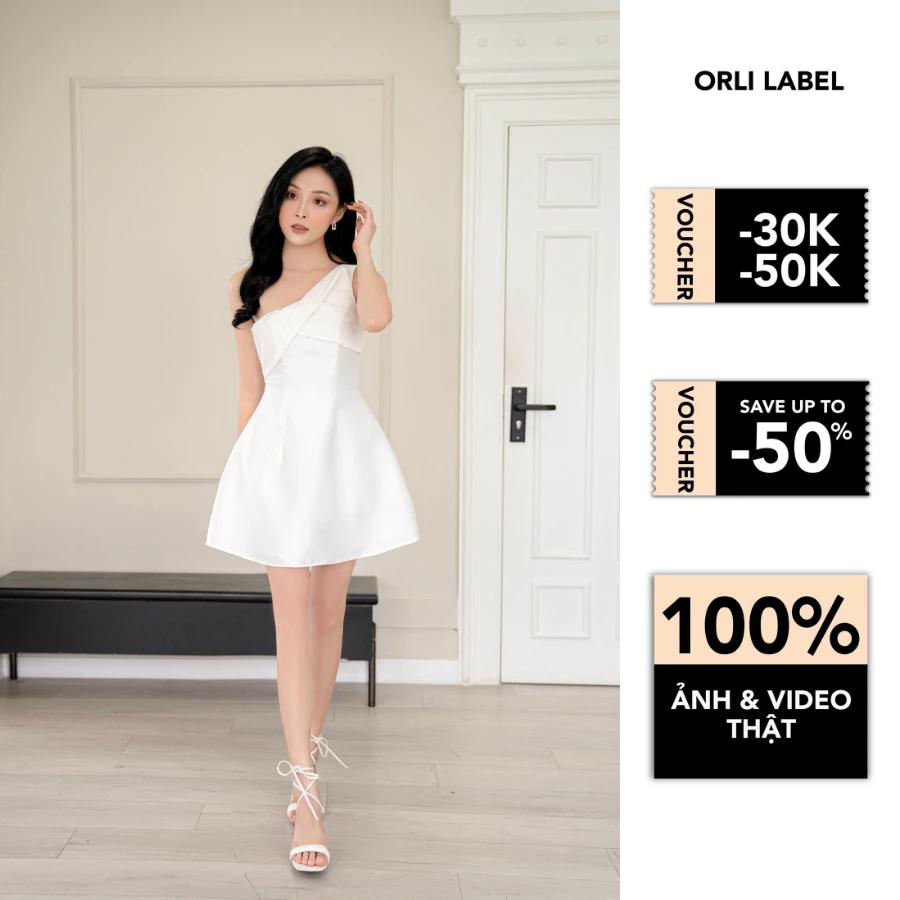 Đầm trắng lệch vai - Carol Dress - Orli Label