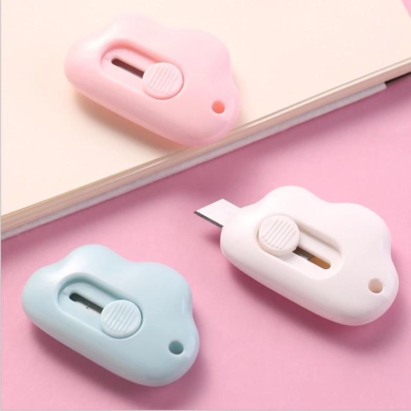 Dao rọc giấy, dao cắt giấy bỏ túi mini hình đám mây đáng yêu