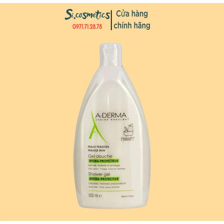 [Date 10.2025] Sữa tắm giảm mụn lưng Aderma 500ml giảm mụn, giảm sưng v.iêm cho da dầu, da mụn và da cơ địa