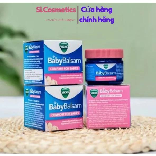 Dầu Bôi Ấm Ngực Vick Baby Balsam 50g Úc