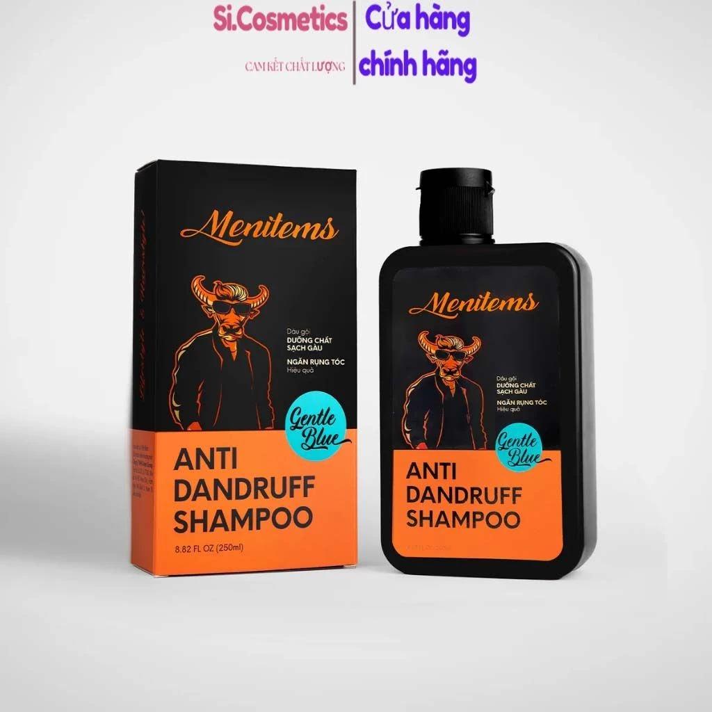 Dầu gội Menitems 250ml - dưỡng tóc ngăn ngừa gàu Antidandruff shampoo