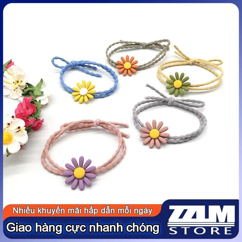 Dây chun cột tóc đính hình động vật hoa quả Laboon, thun buộc tóc co giãn thời trang cho phái nữ