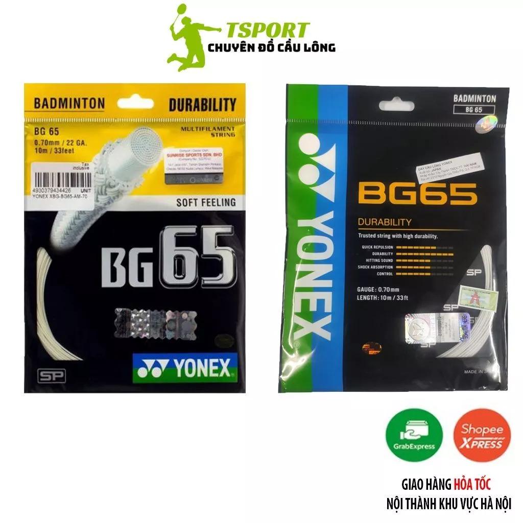Dây cước căng vợt YONEX BG 65 chính hãng