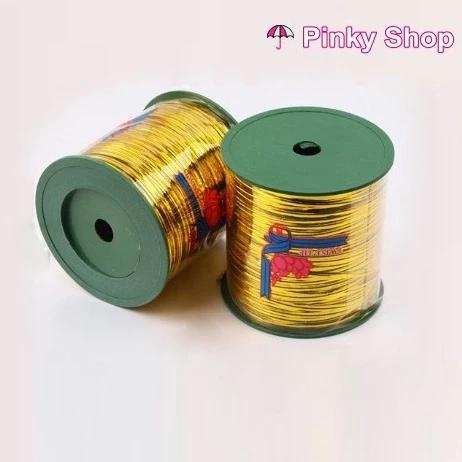 Dây kẽm bọc nhựa bản 4mm dài 100m dùng cố định cành hoa, cột kẹo, làm đồ thủ công rất đẹp Pinky Shop