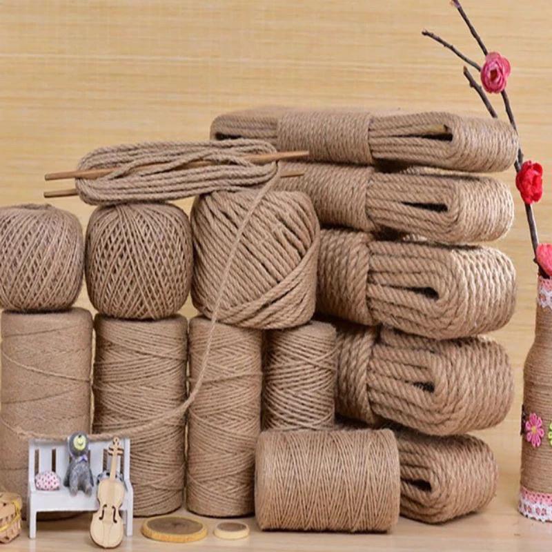 Dây thừng, dây gai decor nhà cửa [bán 500g,1kg] trang trí đồ handmade size 2mm 3mm 4mm 5mm 6mm 8mm10mm giá rẻ